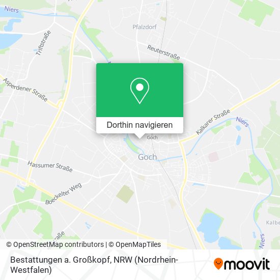 Bestattungen a. Großkopf Karte