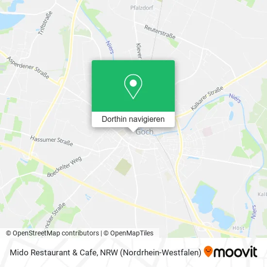 Mido Restaurant & Cafe Karte