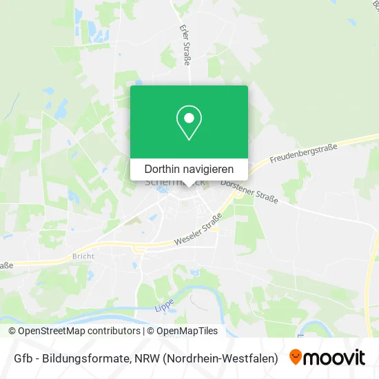 Gfb - Bildungsformate Karte