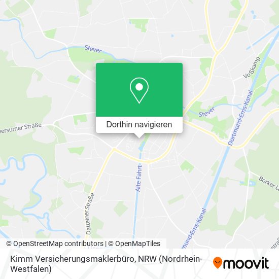 Kimm Versicherungsmaklerbüro Karte