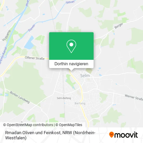 Rmadan Oliven und Feinkost Karte