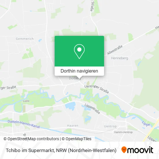 Tchibo im Supermarkt Karte