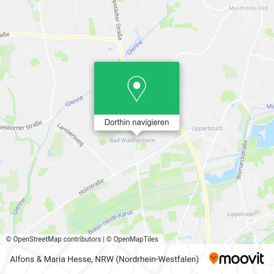 Alfons & Maria Hesse Karte