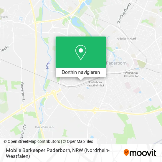 Mobile Barkeeper Paderborn Karte