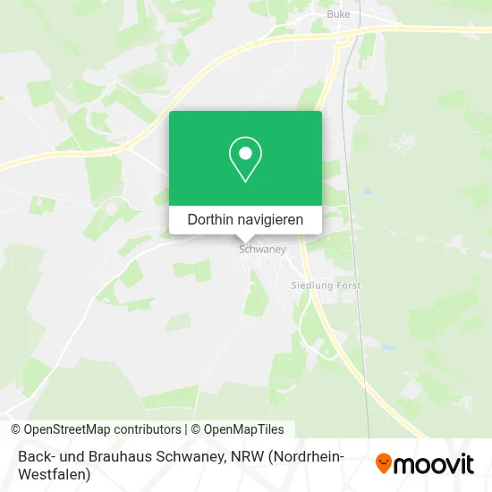 Back- und Brauhaus Schwaney Karte