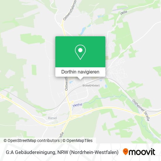 G:A Gebäudereinigung Karte
