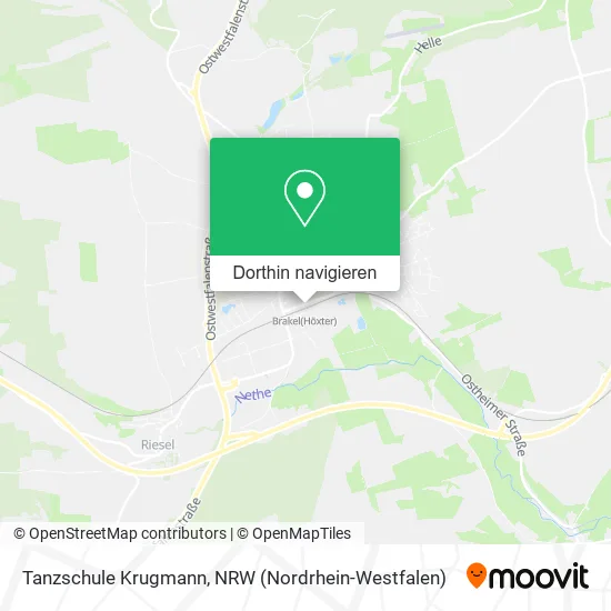 Tanzschule Krugmann Karte