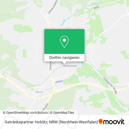 Getränkepartner Hoblitz Karte