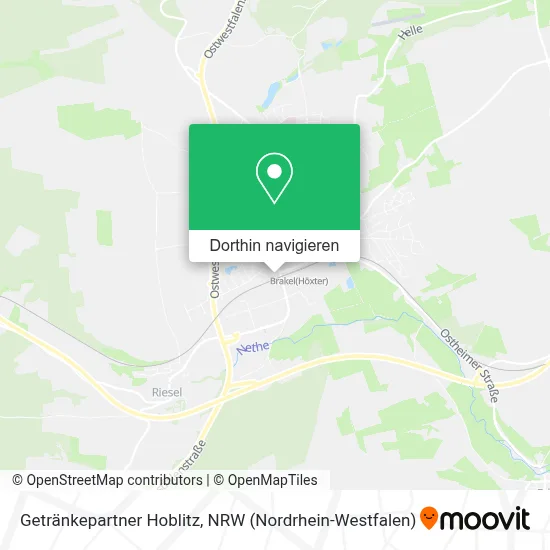 Getränkepartner Hoblitz Karte