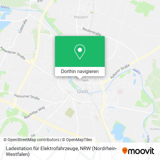 Ladestation für Elektrofahrzeuge Karte