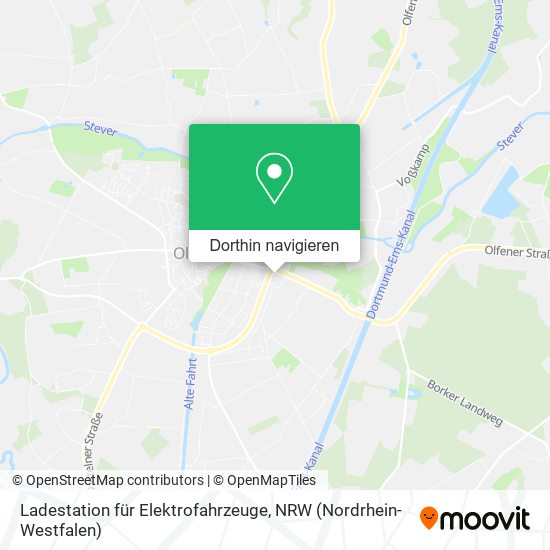Ladestation für Elektrofahrzeuge Karte