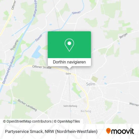 Partyservice Smack Karte