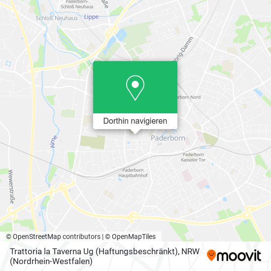 Trattoria la Taverna Ug (Haftungsbeschränkt) Karte