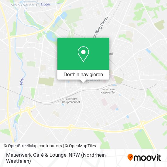 Mauerwerk Café & Lounge Karte