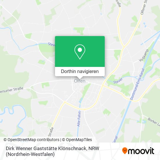 Dirk Wenner Gaststätte Klönschnack Karte