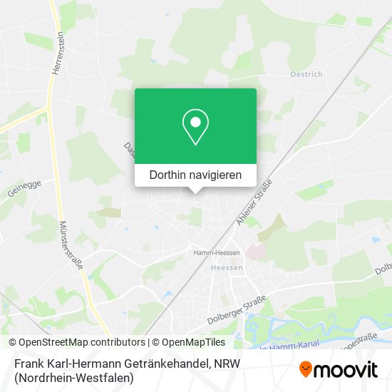 Frank Karl-Hermann Getränkehandel Karte