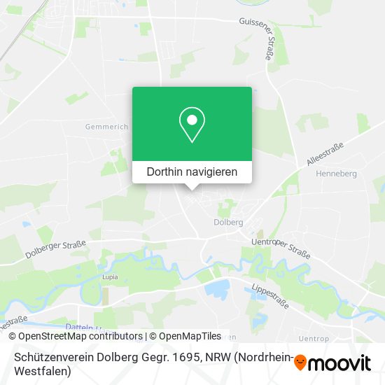 Schützenverein Dolberg Gegr. 1695 Karte