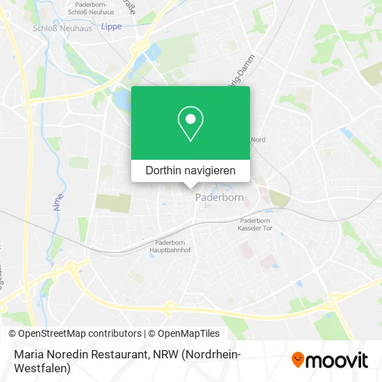 Maria Noredin Restaurant Karte