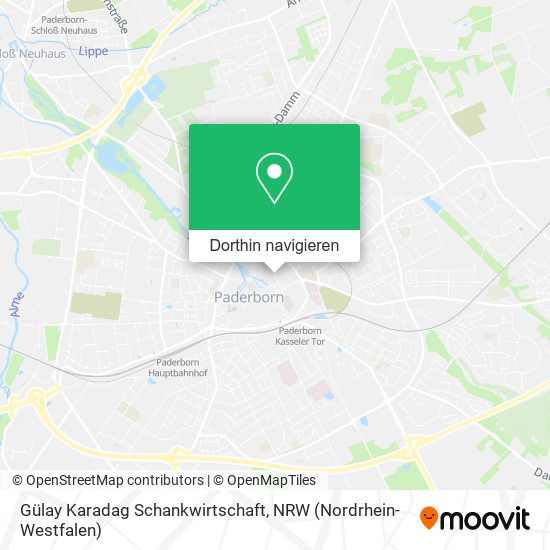 Gülay Karadag Schankwirtschaft Karte
