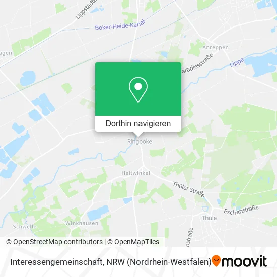 Interessengemeinschaft Karte