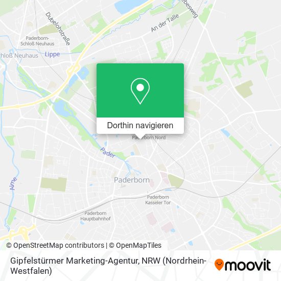 Gipfelstürmer Marketing-Agentur Karte