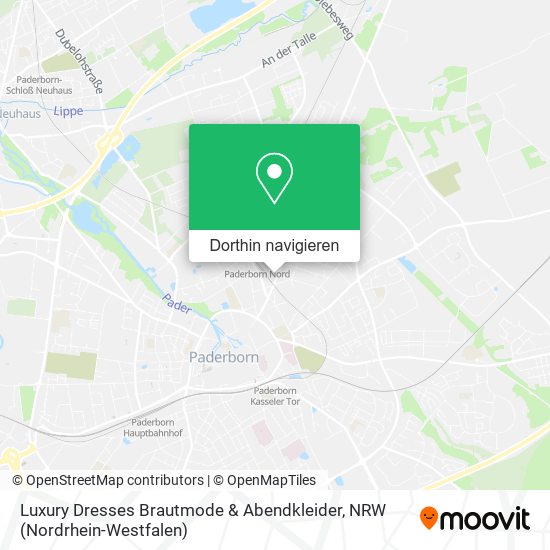 Luxury Dresses Brautmode & Abendkleider Karte