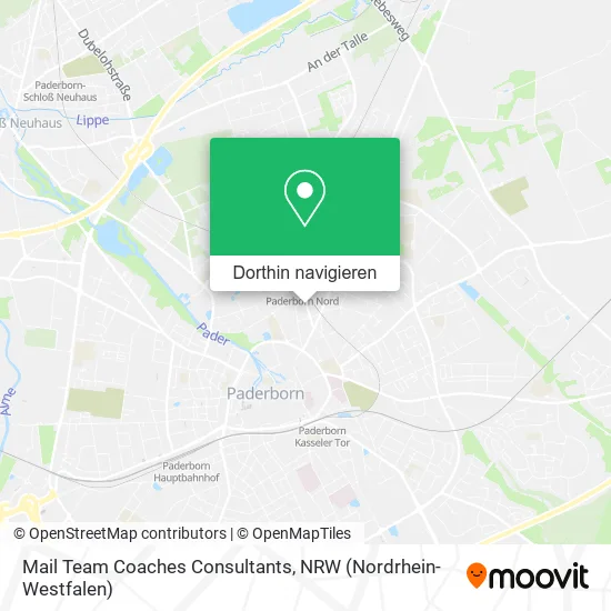 Mail Team Coaches Consultants Karte