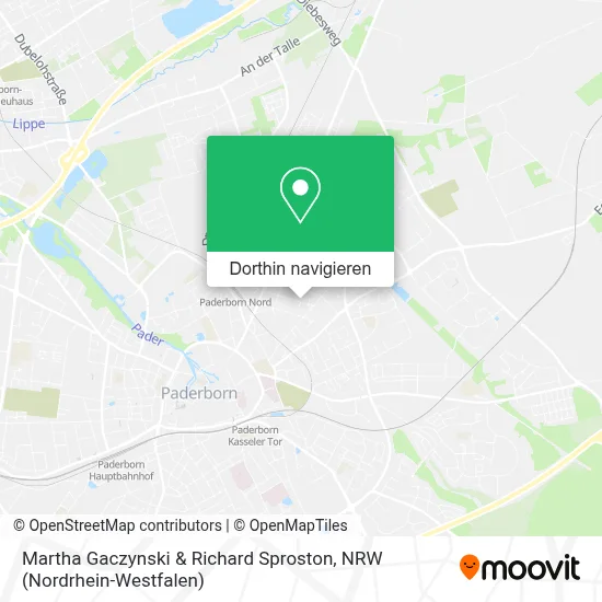 Martha Gaczynski & Richard Sproston Karte