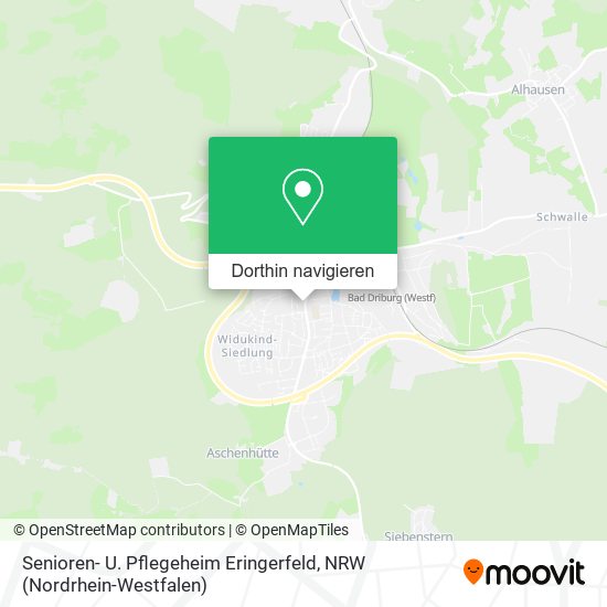 Senioren- U. Pflegeheim Eringerfeld Karte
