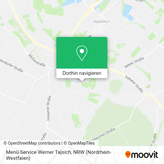 Menü-Service Werner Tajsich Karte