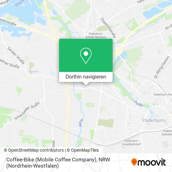 Coffee-Bike (Mobile Coffee Company) Karte