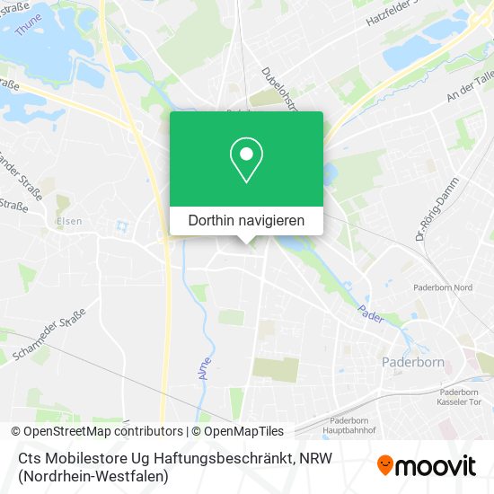 Cts Mobilestore Ug Haftungsbeschränkt Karte