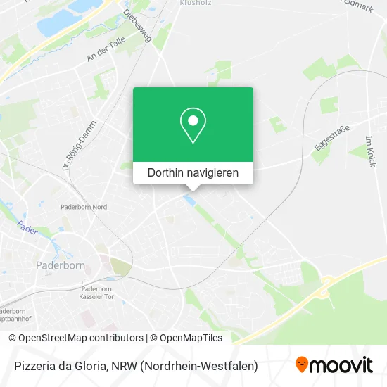 Pizzeria da Gloria Karte