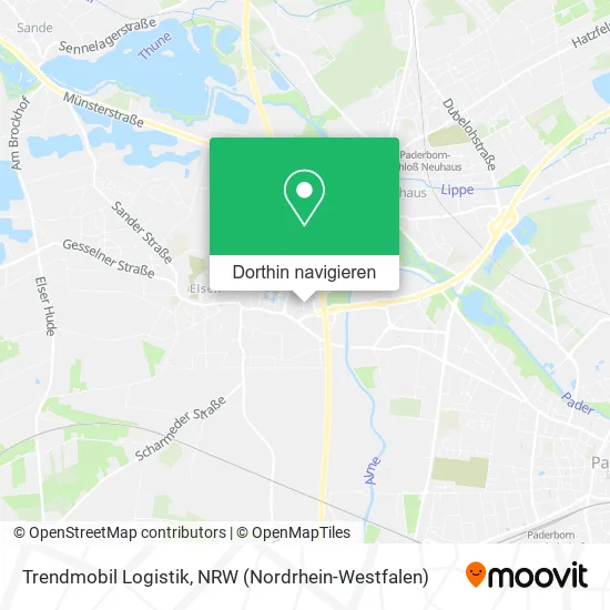 Trendmobil Logistik Karte