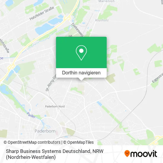 Sharp Business Systems Deutschland Karte