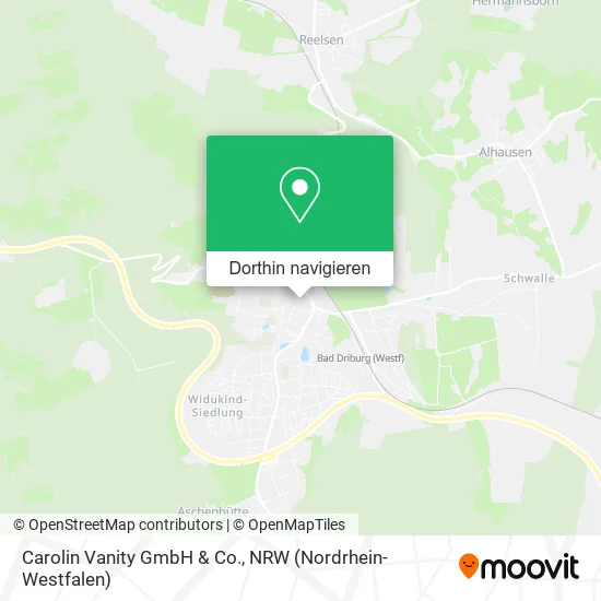 Carolin Vanity GmbH & Co. Karte