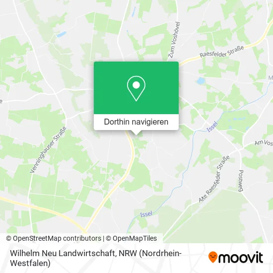 Wilhelm Neu Landwirtschaft Karte