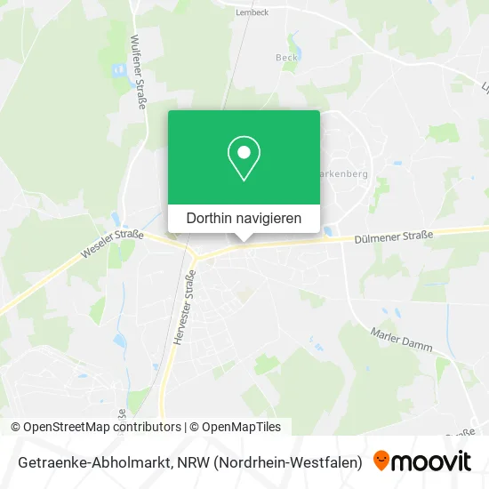 Getraenke-Abholmarkt Karte