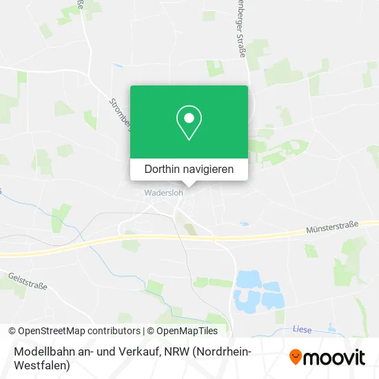 Modellbahn an- und Verkauf Karte