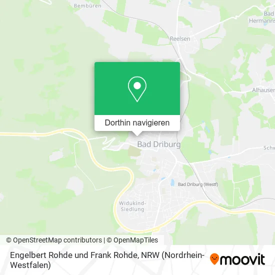 Engelbert Rohde und Frank Rohde Karte