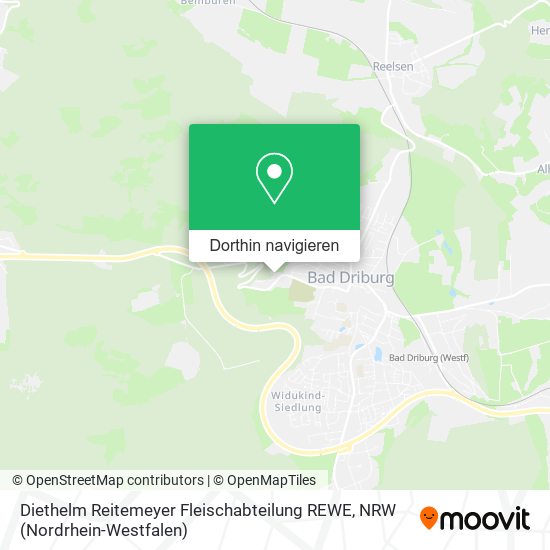 Diethelm Reitemeyer Fleischabteilung REWE Karte