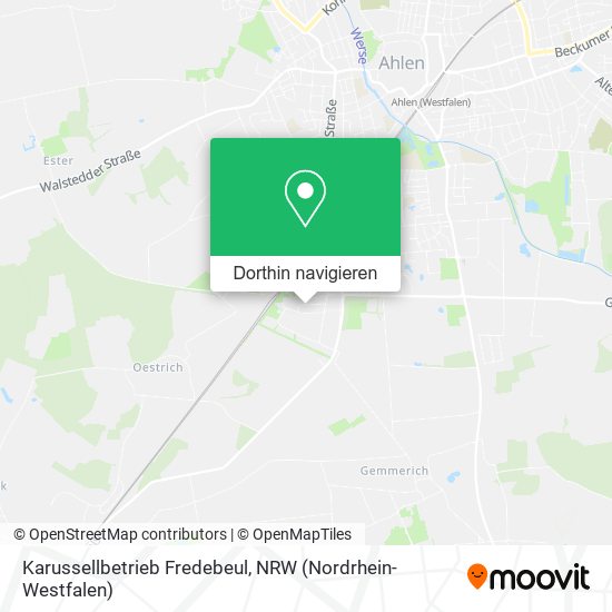 Karussellbetrieb Fredebeul Karte