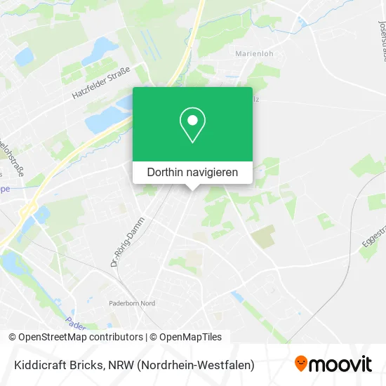 Kiddicraft Bricks Karte