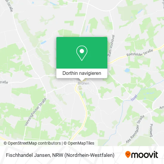 Fischhandel Jansen Karte