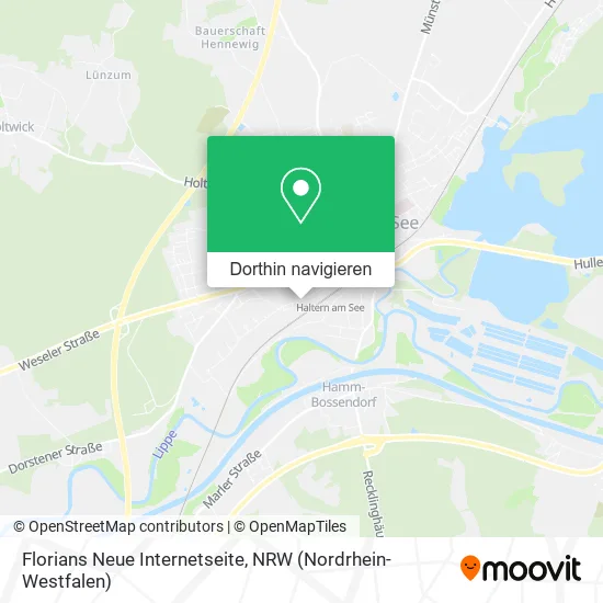 Florians Neue Internetseite Karte