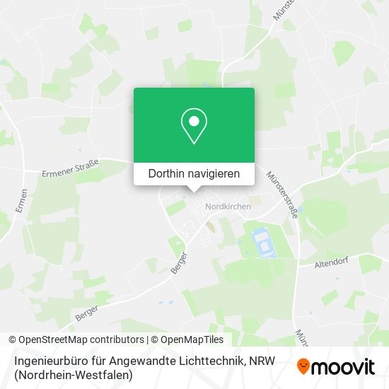 Ingenieurbüro für Angewandte Lichttechnik Karte