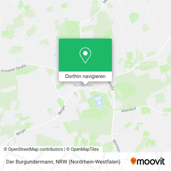 Der Burgundermann Karte