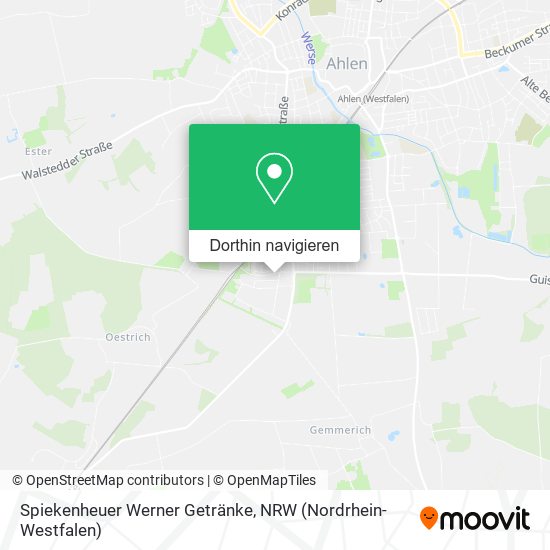 Spiekenheuer Werner Getränke Karte