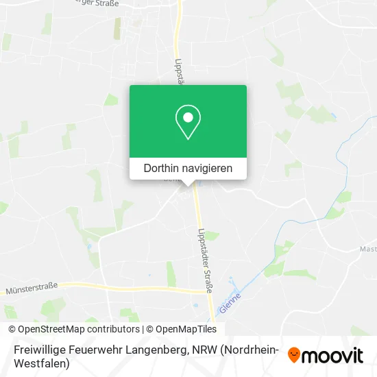 Freiwillige Feuerwehr Langenberg Karte