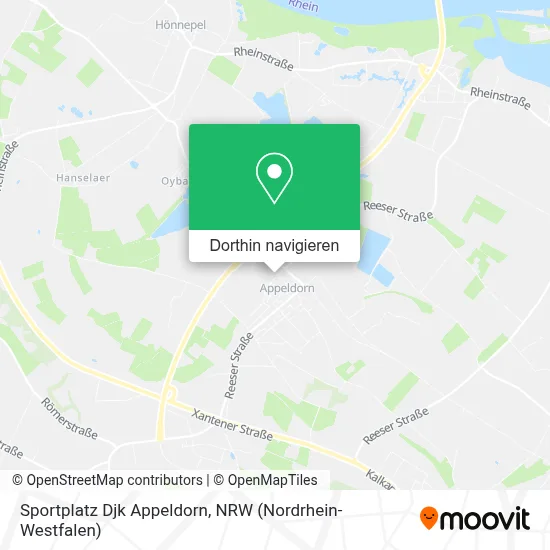 Sportplatz Djk Appeldorn Karte